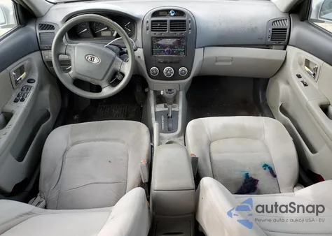 2009 Kia Spectra Ex из США, поврежденный, VIN KNAFE222695665181